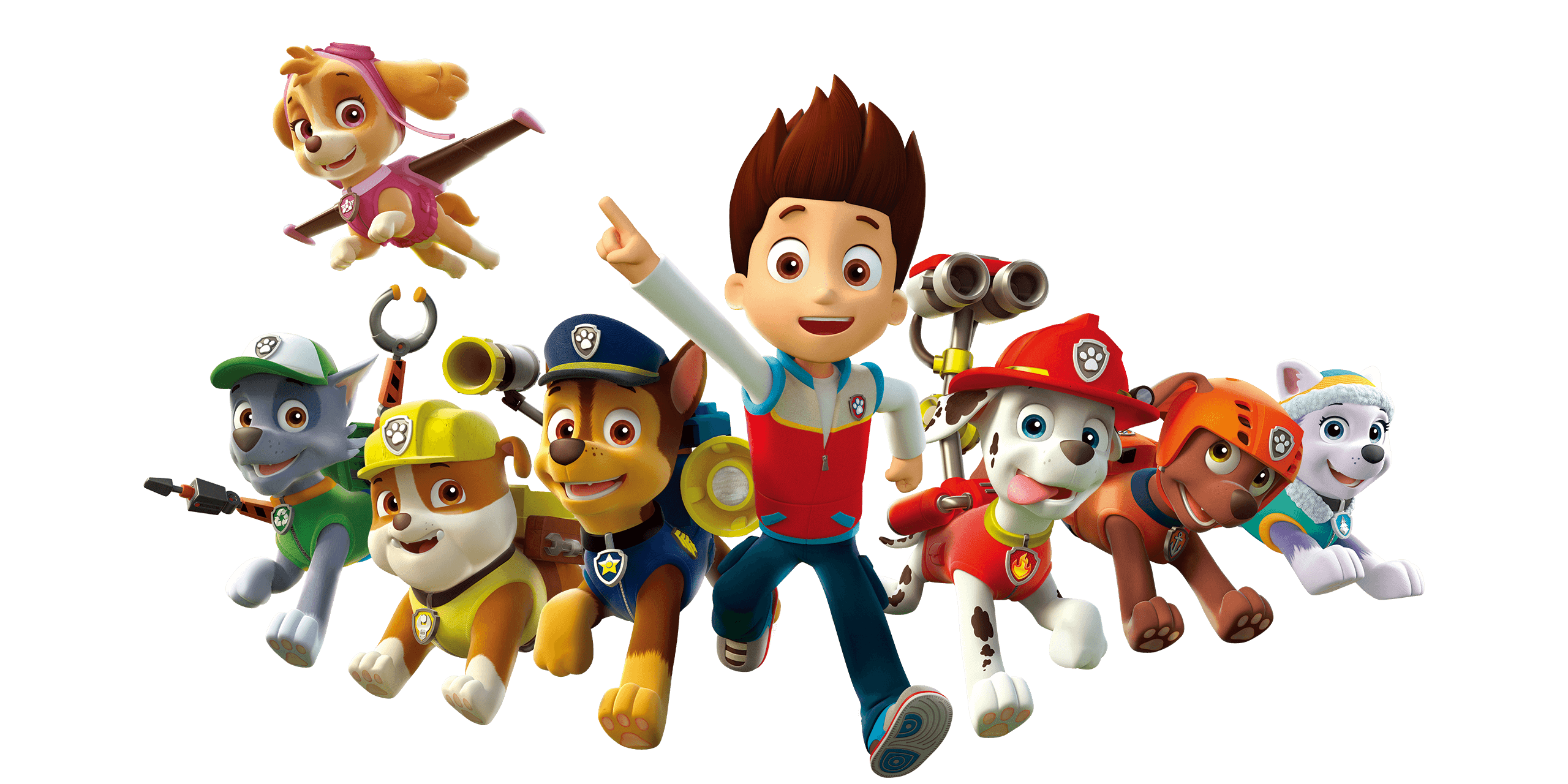PAW Patrol home characters